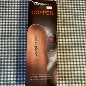 Superfeet Insole, Copper E, Men 9.5-11, W 10.5-12